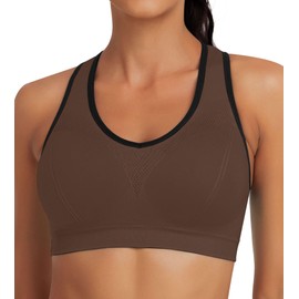 MIRITY Women Racerback Sports Bras - High Impact Workout Gym Activewear Bra