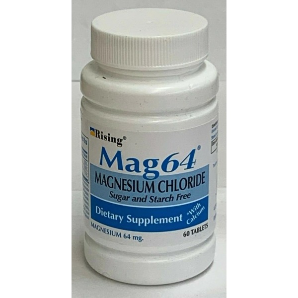 Slow-Magnesium MAG 64 MAGNESIUM CHLORIDE - 60 TABLETS (PACK OF