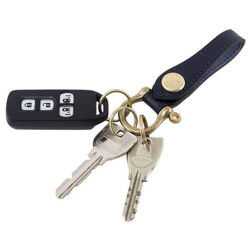 Agility Afa Shackle Key Chain Rugato Key Chain Cowhide Brass