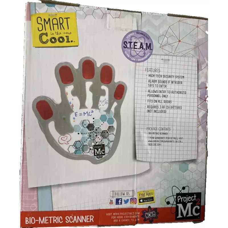 Project Mc2 STEM Kit New Project MC 2 Squared Bio-Metric