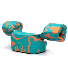 Silfrae - Chaleco de natación para niños de 3 a 5 años, chaleco flotador de natación para niños pequeños de 30 a 50 libras (graffiti verde)