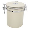 Coffee Canister Airtight Stainless Steel Kitchen Food Storage Container with