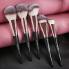 15 Piezas Brochas De Maquillaje Profesional Color Negro