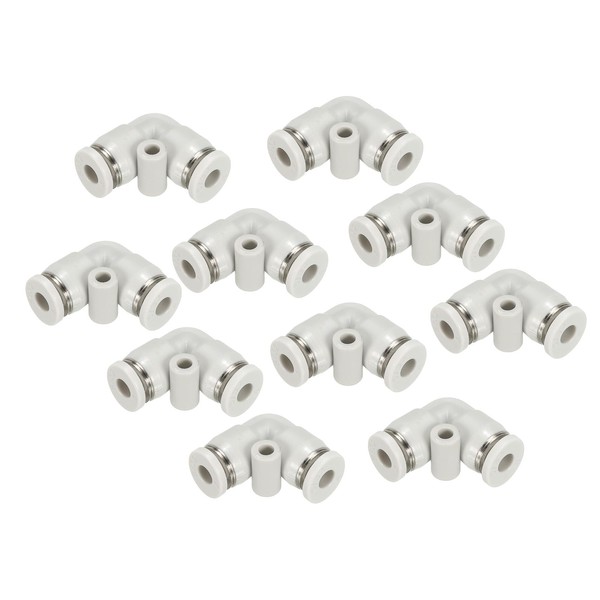 PATIKIL Push to Connect Fittings, 12 Pack Air Line Pneumatic