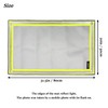 POMOLY Fire Pit Mat,Fireproof Mat Visible at Night-Great for Deck