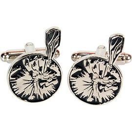 Captain Caveman Cufflinks - Retro Hanna Barbera cartoon gift for him - fathers day christmas present