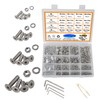 huruirui M2 M3 M4 M5 Nuts and Bolts Washers Assorted