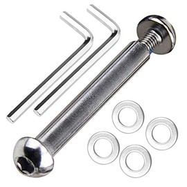 OTFAITP M8 8 mm x 28 mm-86 mm Scooter Front Rear Axle Bolt 8.8 Grade Carbon Steel for Stunt Scooter Dash Teen/Adult Kick Scooter 800+lb Capacity