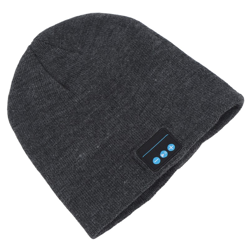 Wireless Bluetooth Beanie Hat Music Headphones Earphone Smart Soft Warm