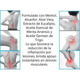 Relajante Muscular Hielo Mineral Shelo Nabel 265ml