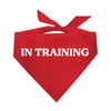 in Training Dog Bandana (Red, OS 409)