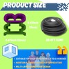 39.4Ft Weather Stripping Door Seal Strip Rubber Self Adhesive Door