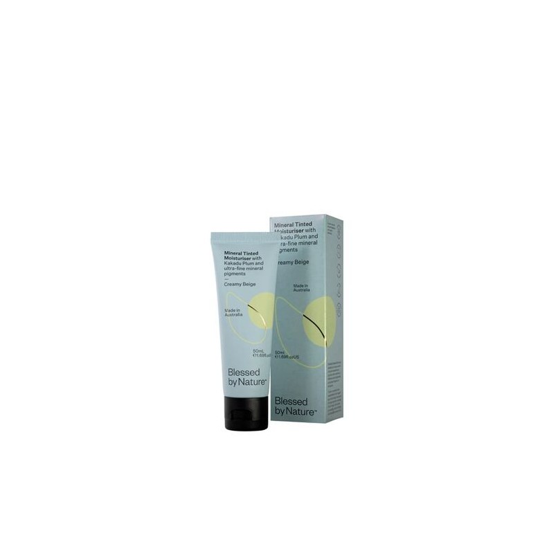 Blessed By Nature Mineral Tinted Moisturiser Creamy Beige 50mL