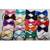 Kids Boys Pre-Tied Satin Bow Tie Plain Bow Tie for