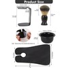 Men's Beard Shaving Cape, 4 Counts/set Beard Care Cleansing Tools,