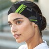 Sports Headband - Sustainable, Seamless, Elastic (Green Grey)