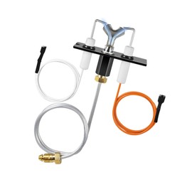 Zhenx IPI Pilot Assembly 2090-012 Natural Gas (NG) Fireplace, Pilot Assembly Replacement, Compatible with Heat-N-Glo, Quadra-Fire, Heatilator Majestic and Outdoor Lifestyle fireplaces and stoves