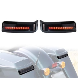 LED Saddlebag Light for Harley, 3 in1 Saddlebag Tail Light Run Brake Turn Signal Rear Lamp for Harley Touring Street Glide Road Glide Electra Glide Ultra Limited Classic CVO 2014-2023 Accessories