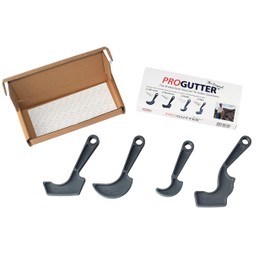 New PROGUTTER Box Set of 4 Gutter Cleaning scrapers