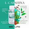 BDM-LIFE L-Carnitina con Cafeína, Té Verde y Guaraná, Energía y