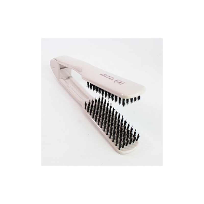 Yamano Planning Straight Hair by Straightening. Shatri Twin Straight Brush