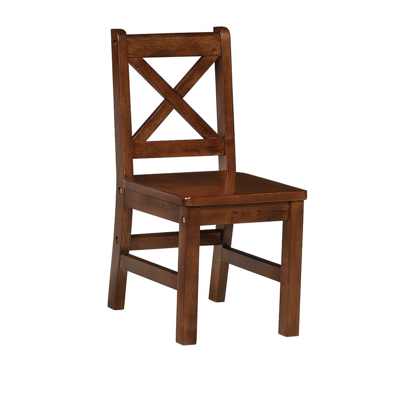 eHemco Solid Hard Wood Kids Table and Chair Set (4