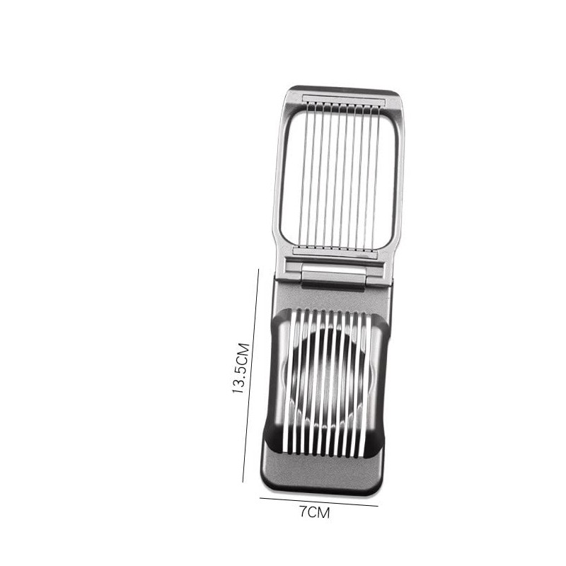 Egg Slicer Stainless Steel Egg Divider Cutting Wires, Egg Shaker,
