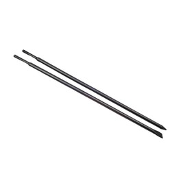 24-Inch SDS Plus Chisel Set - 3/4 Inch Flat Chisel and Point Chisel - Heat Treated 40Cr Alloy Steel