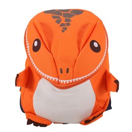 Preschool Toddler Backpack, 3D Small Cute Dinosaur Kindergarten Backpack Cartoon School Backpack for Children(25 * 15 * 4cm-Orange)