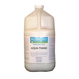 Aqua Thane Top Coat, Water-Based Wood Finish, Semi-Gloss, Gallon