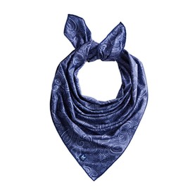 MISSION Cooling Bandana, Navy Paisley - Lightweight & Breathable - Cools Up to 2 Hours - UPF 50 Sun Protection - Machine Washable