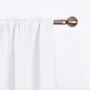 NICETOWN Pure White Room Darkening Adjustable Tie Up Shade Curtain