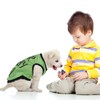 Saintrygo 8 Pieces Dog Shirts Pet Printed Clothes with Funny