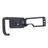L Bracket Quick Release Plate Aluminum Skeleton Design 1/4 Inch