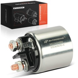 A-Premium Starter Solenoid Compatible with Hyundai, Kia Models - Elantra 1996-2006, Sportage 2005-2006, Tucson 2008-2009, Spectra 2004-2006 - 12V
