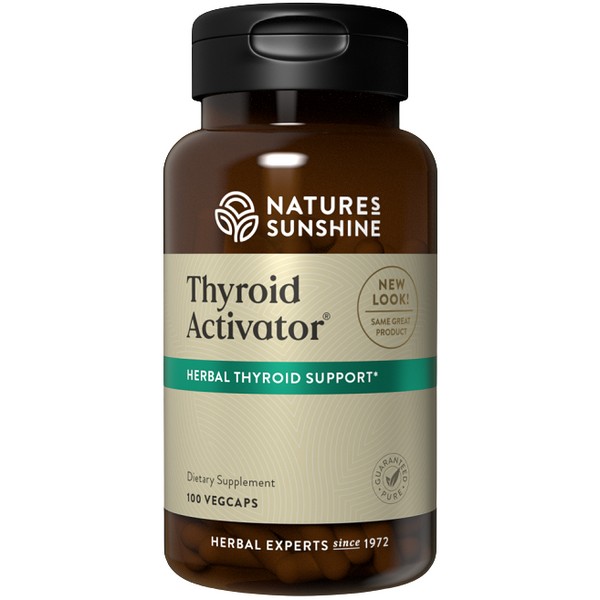 Nature's Sunshine Thyroid Activator Capsules 100