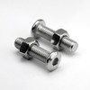 (30 pcs) M6 x 20mm Flat Round Hexagon Socket Head