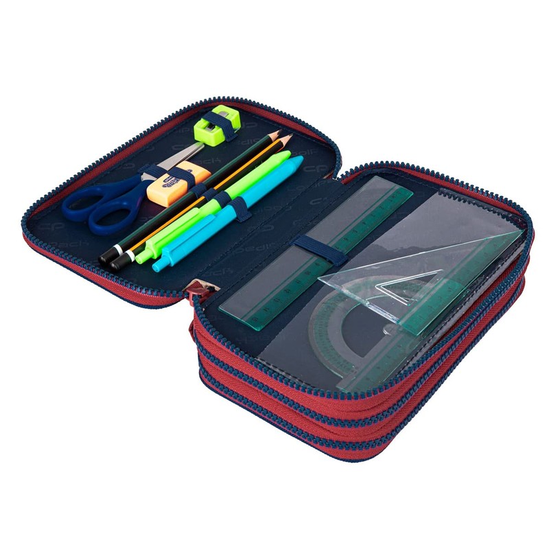 Coolpack F067758 Jumper 3 Gradient Costa Pencil Case Multi-Coloured