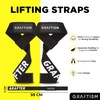GRAFTISM Weight Lifting Straps - Premium Neoprene Padded Gym Wrist