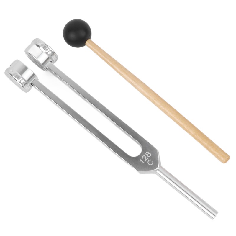 Professional Tuning Fork 128 Hz Aluminum Sensory Standard Musical Instrument