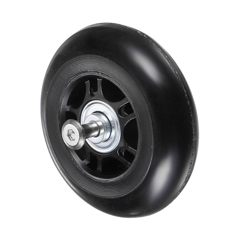 uxcell Replacement Luggage Wheels 70x24mm Suitcase Wheel Repair Kits Include