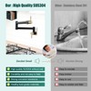 Heyalan Pot Filler 19 Inch Wall Mount Folding Stretchable Kitchen