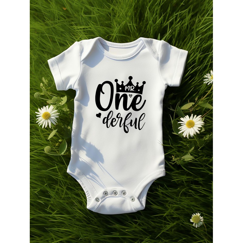 Ink Trendz - playera de primer cumpleaños para niño con