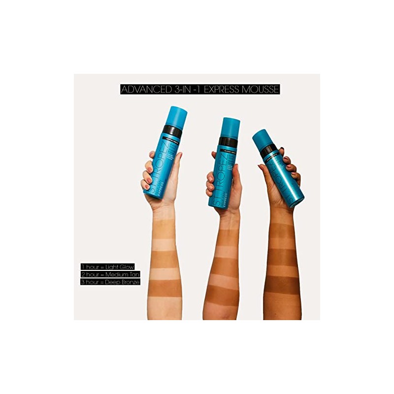 St.Tropez Self Tan Express Bronzing Mousse, 1er Pack (1 x