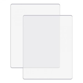 BAOFALI 2 Pcs/1 Pair Standard Cutting Pads for Die Cutting Machine；Clear Polycarbonate Plastic Cutting Plates,Cutting Pads Die Cutting Plates 8 3/4" x 6 1/8" x 1/8 "(22.5 x 15.5 x 0.3 cm)