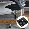 Baluue Heavy Duty Barber Chair Connecting Chassis Chair Replacement Salon