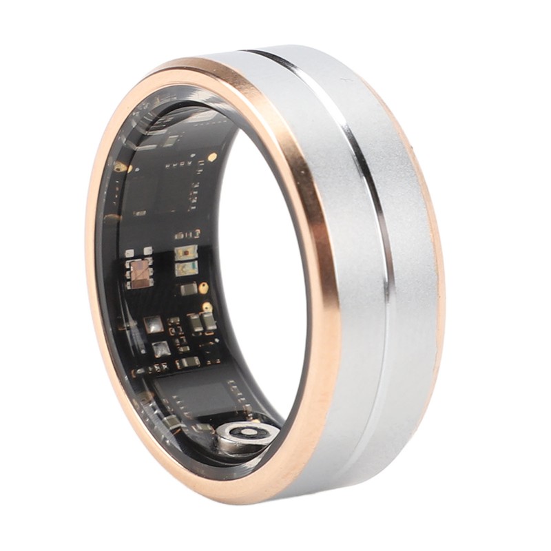 Smart Ring Health Tracker IP68 Waterproof Wearable Pedometer 15 Days