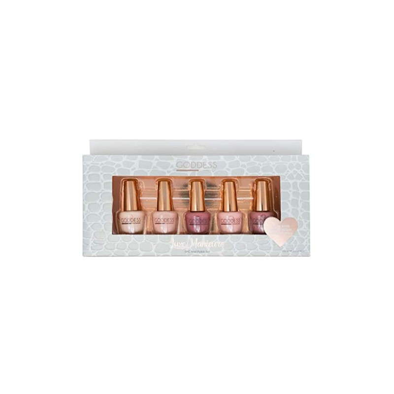 Manna Kadar Luxe Manicure Nail Polish Set, 5 Count