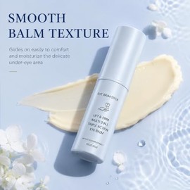 LUXE Under-Eye Balm Stick with PDRN & Collagen Extract, Hydrating 3-in-1 Eye Balm for Under-Eye, Lips, Neck & Smile Lines, Daily Moisturizing Skin Car