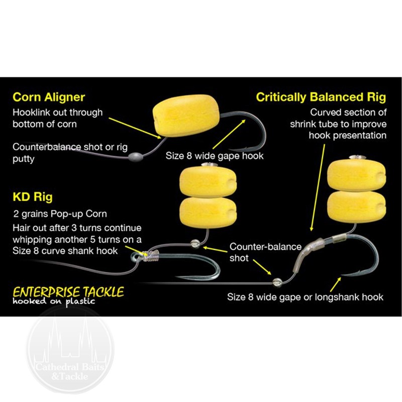 Enterprise Tackle Pop Up Sweetcorn - Washed Out Yellow -
